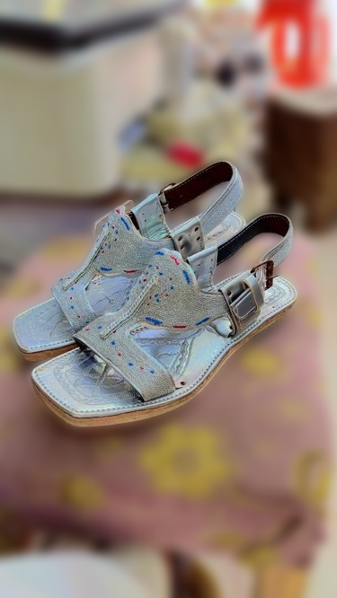 Silver Taj Strap 50