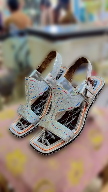 Premium Silver Taj Lava strap