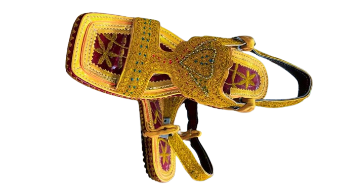 Leather Dori Golden Tela Taj