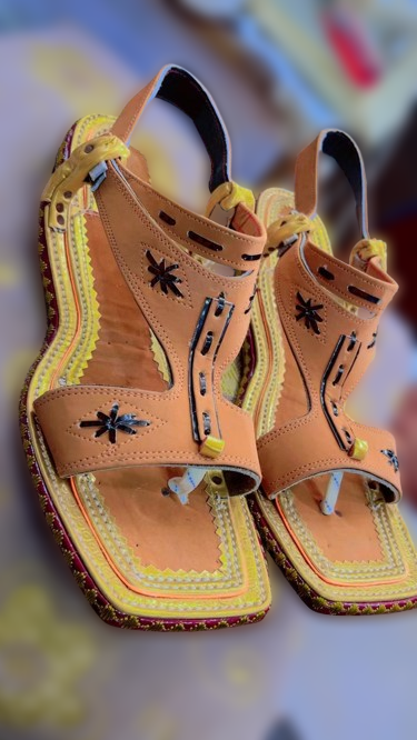 Premium Leather Nubic Mustard