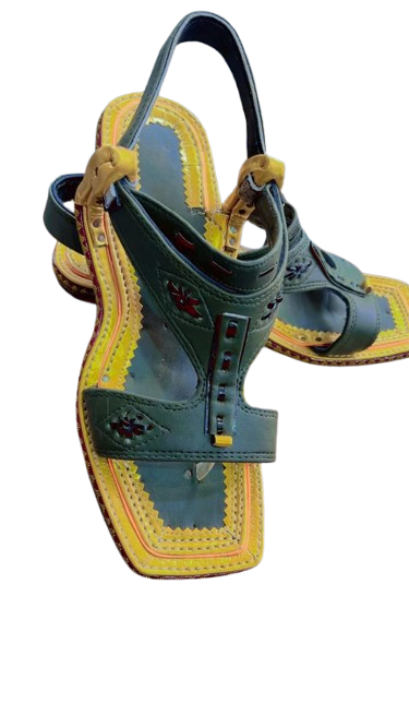 Premium Leather Nubic Green