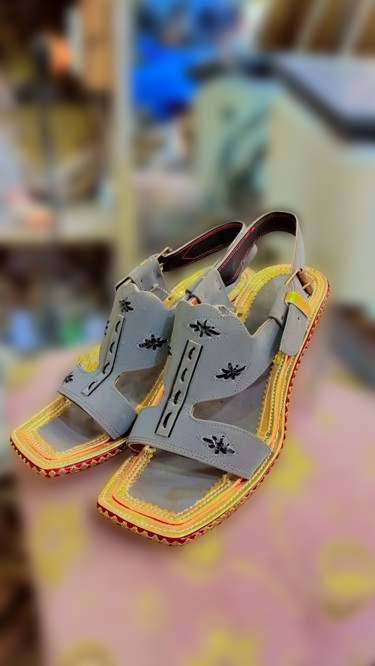 Premium Leather Nubic Strap Gray