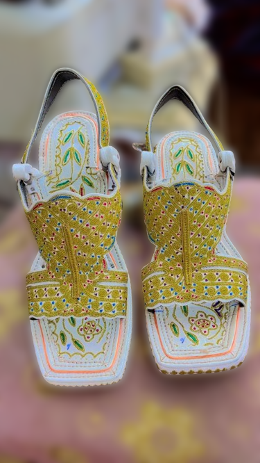 White Golden CR Pure Leather