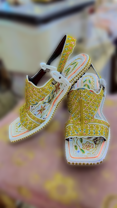 White Golden CR Pure Leather