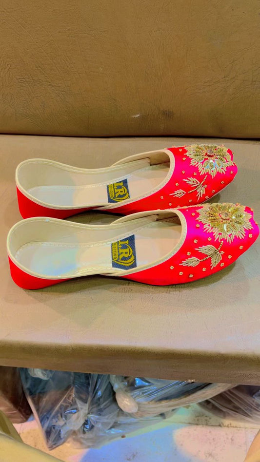 Premium Ladies Khussa-Red