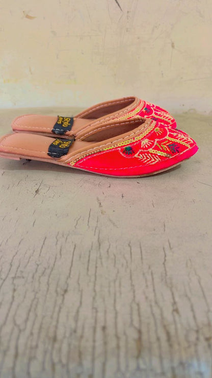 Baby Open Pink Sliper