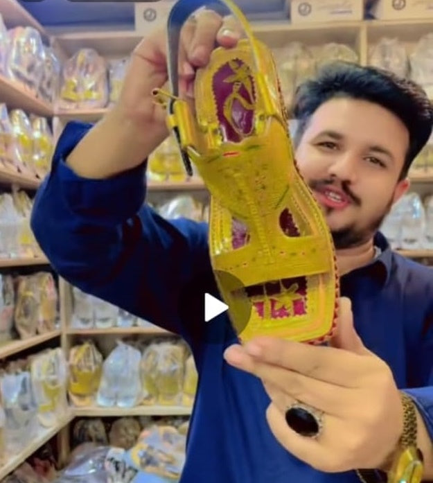 premium Golden  taj lava strap