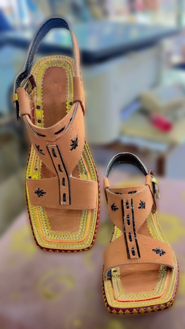 Premium Leather Nubic Strap Mustard
